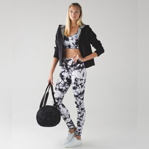 Lululemon Wunder Under Pant (Hi-Rise) (Shibori) in Shibori White Black